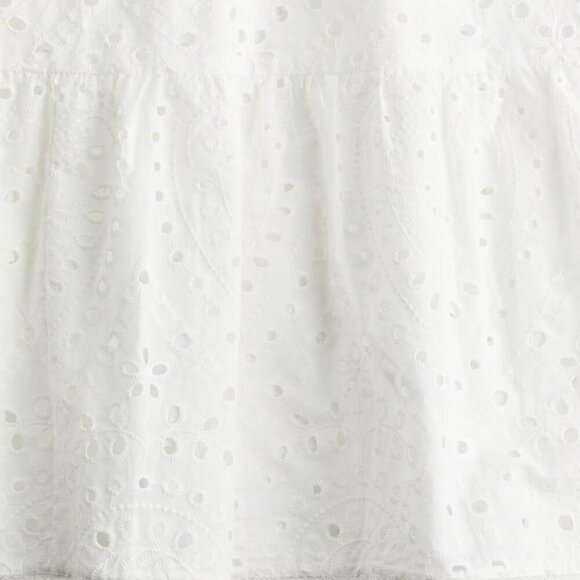 Tunic Dress with Eyelet Embroidery - Picture 2 of 2